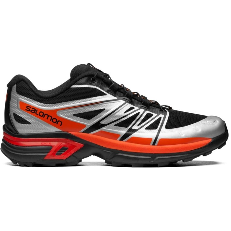 Tenis Salomon Xt-wings 2 Masculino Pretas Prateadas Laranja | PT M52897